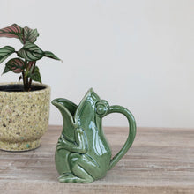 Load image into Gallery viewer, Stoneware Frog Pitcher
