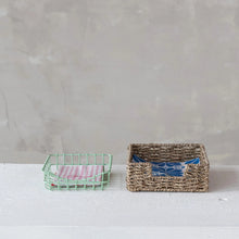 Load image into Gallery viewer, Mint Powder Coated Metal Cocktail Napkin Holder
