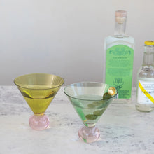 Load image into Gallery viewer, Two-Tone Martini Glass
