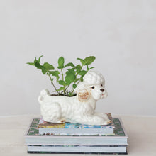 Load image into Gallery viewer, Vintage Reproduction Poodle Planter
