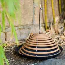 Load image into Gallery viewer, Citronella &amp; Lemongrass Hanging Incense Coils
