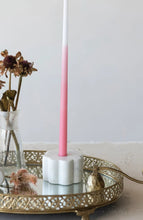 Load image into Gallery viewer, Marble Scalloped Taper Holder

