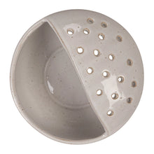Load image into Gallery viewer, Stoneware Strainer Bowl

