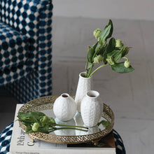 Load image into Gallery viewer, Cream Basket Weave Vase
