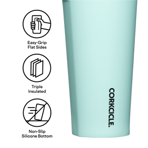 Corkcicle Tumbler -Neon Lights Sun-Soaked Teal