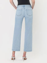 Load image into Gallery viewer, Vervet Mid Rise Light Wash Slim Wide Jean
