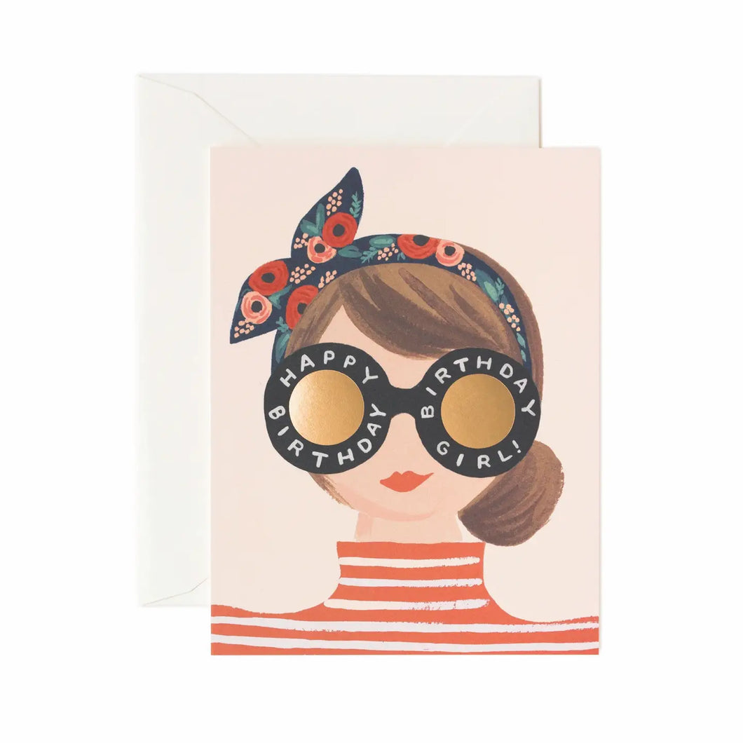 Rifle Paper Birthday Card -Birthday Girl