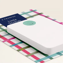 Load image into Gallery viewer, E Frances Little Stickies -Happy Plaid
