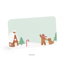 Load image into Gallery viewer, E Frances Little Notes -Gingerbread Village
