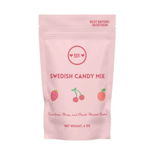 Load image into Gallery viewer, Swedish Candy Mix -Strawberry, Peach and Cherry
