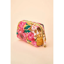 Load image into Gallery viewer, Impressionist Floral Quilted Vanity Bag
