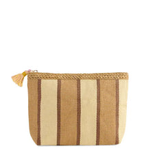 Load image into Gallery viewer, Capri Zip Pouch -Tan

