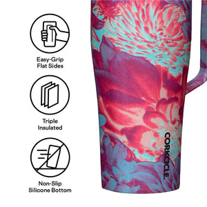 Corkcicle Cold Cup XL -Dopamine Floral