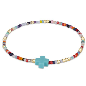 enewton egirl Hope Unwritten Signature Cross Bracelet -Hot Mess