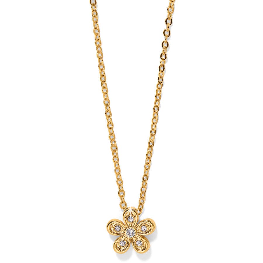 Brighton Enchanting Flower Necklace -Gold
