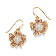 Load image into Gallery viewer, Brighton Everbloom Pearl Pink French Wire Earrings
