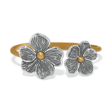 Load image into Gallery viewer, Brighton Everbloom Windflower Open Hinged Bangle

