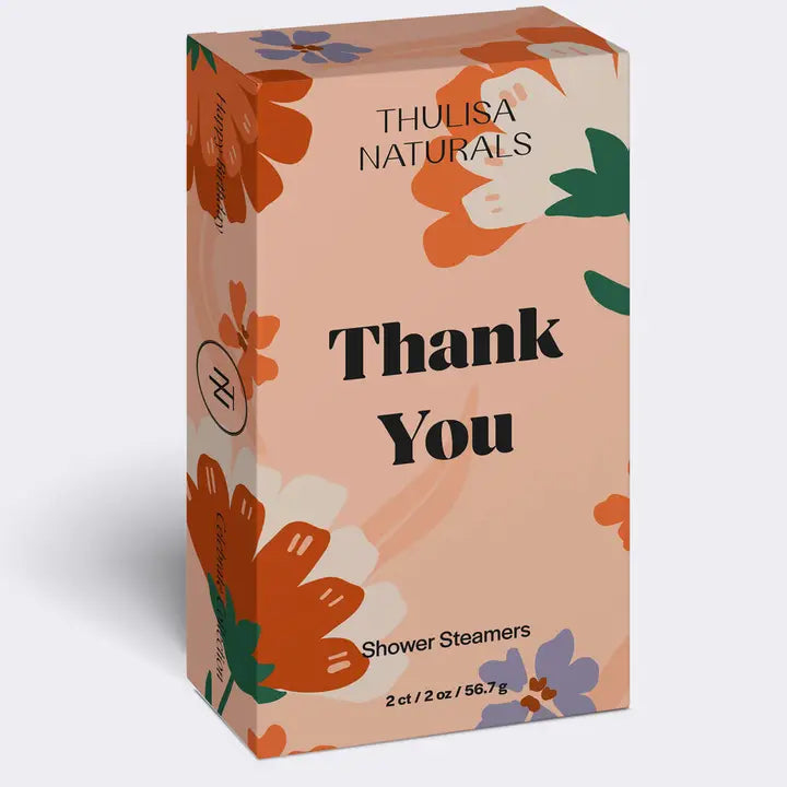 Thulisa Naturals Thank You Shower Steamers