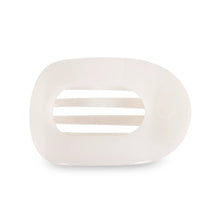 Load image into Gallery viewer, Teleties Flat Round Clips -Coconut White
