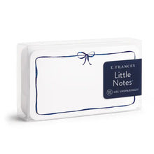 Load image into Gallery viewer, E Frances Little Notes -Navy Bow
