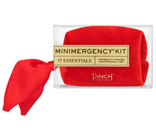 Load image into Gallery viewer, Velvet Scarf Minimergency Kit -Poppy Red

