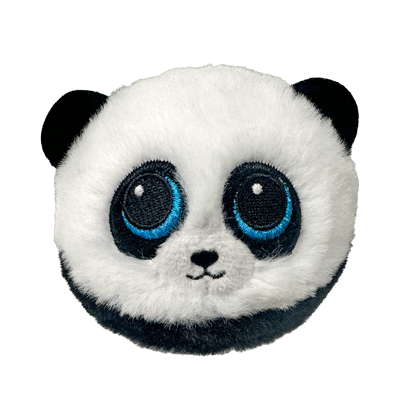 Beanie Bouncer -Checkers White Panda