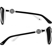 Load image into Gallery viewer, Brighton Ferrara Sunglasses -Black &amp; White
