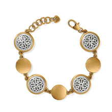 Load image into Gallery viewer, Brighton Ferrara Two Tone Luce Link Bracelet
