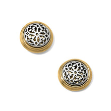 Load image into Gallery viewer, Brighton Ferrara Two Tone Post Earrings
