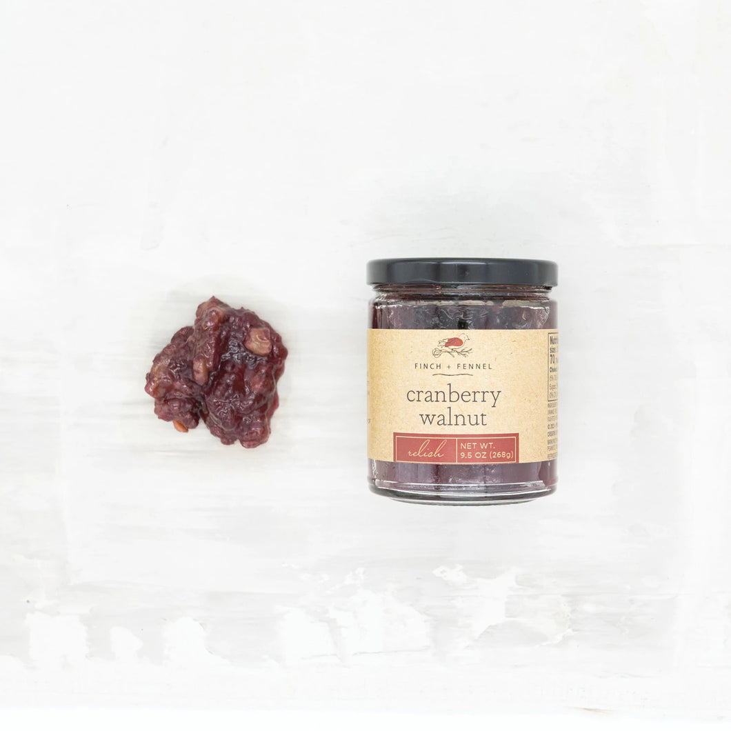 F+F Cranberry Walnut Relish