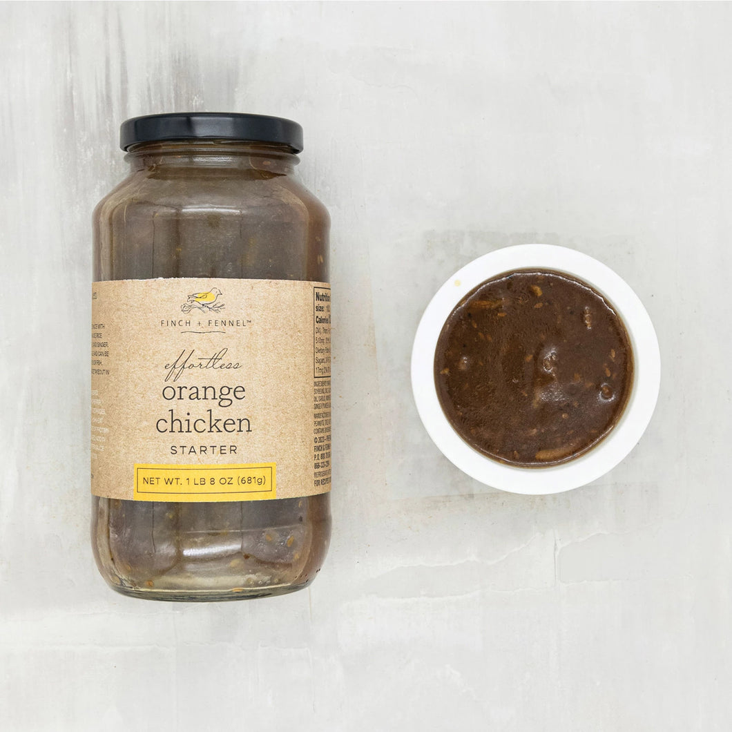 F+F Effortless Orange Chicken Starter