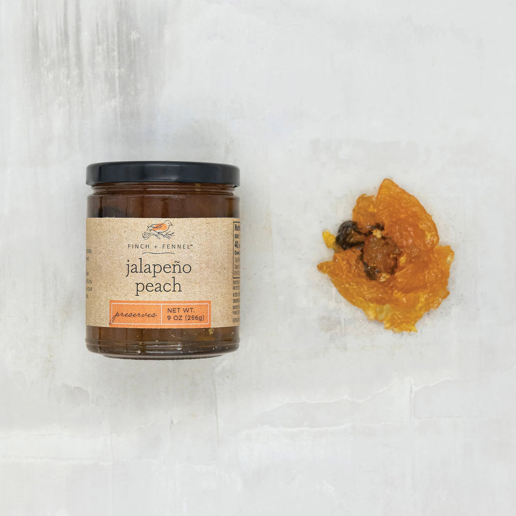 F+F Jalapeno Peach Preserves