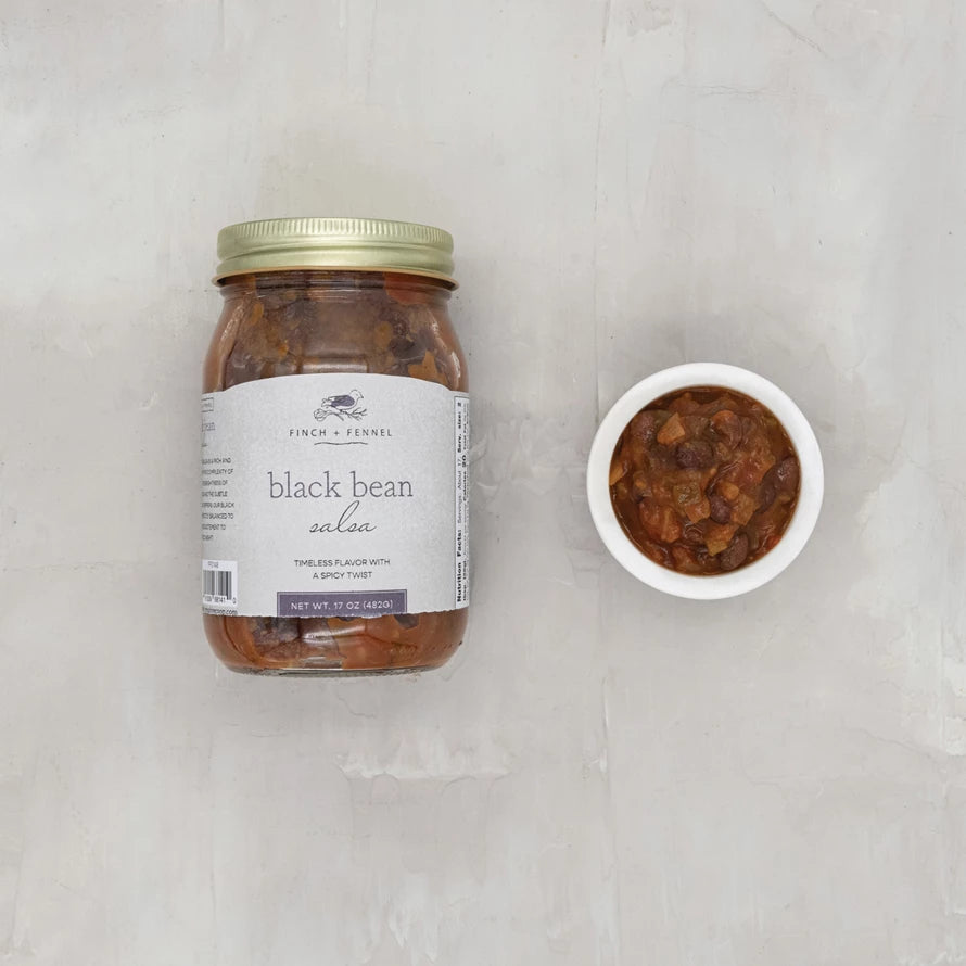 F+F Black Bean Salsa