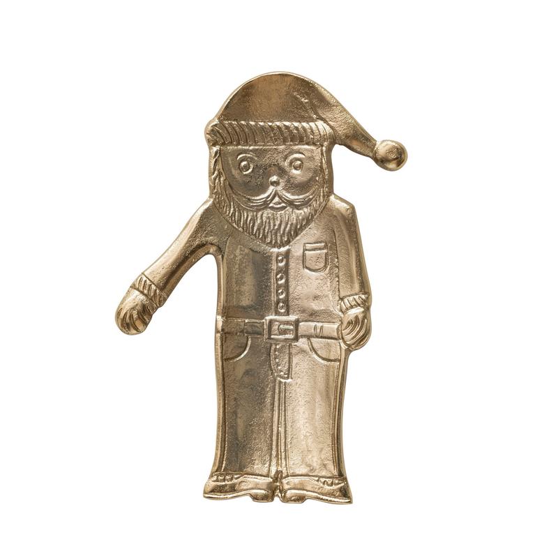 Gold Santa Tray