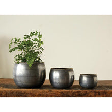 Load image into Gallery viewer, Botanist Metal Planters
