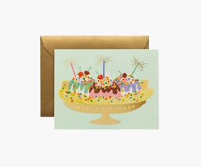 Rifle Paper Birthday Card -Banana Split