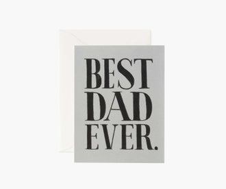 Rifle Paper Father's Day Card -Best Dad Ever