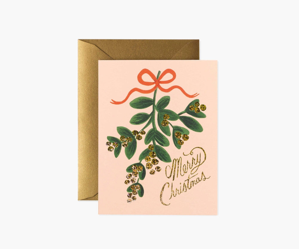 Rifle Paper Christmas Card -Mistletoe Christmas
