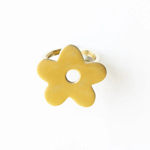 Harper Bandana Ring -Flower