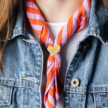 Load image into Gallery viewer, Harper Bandana Ring -Heart
