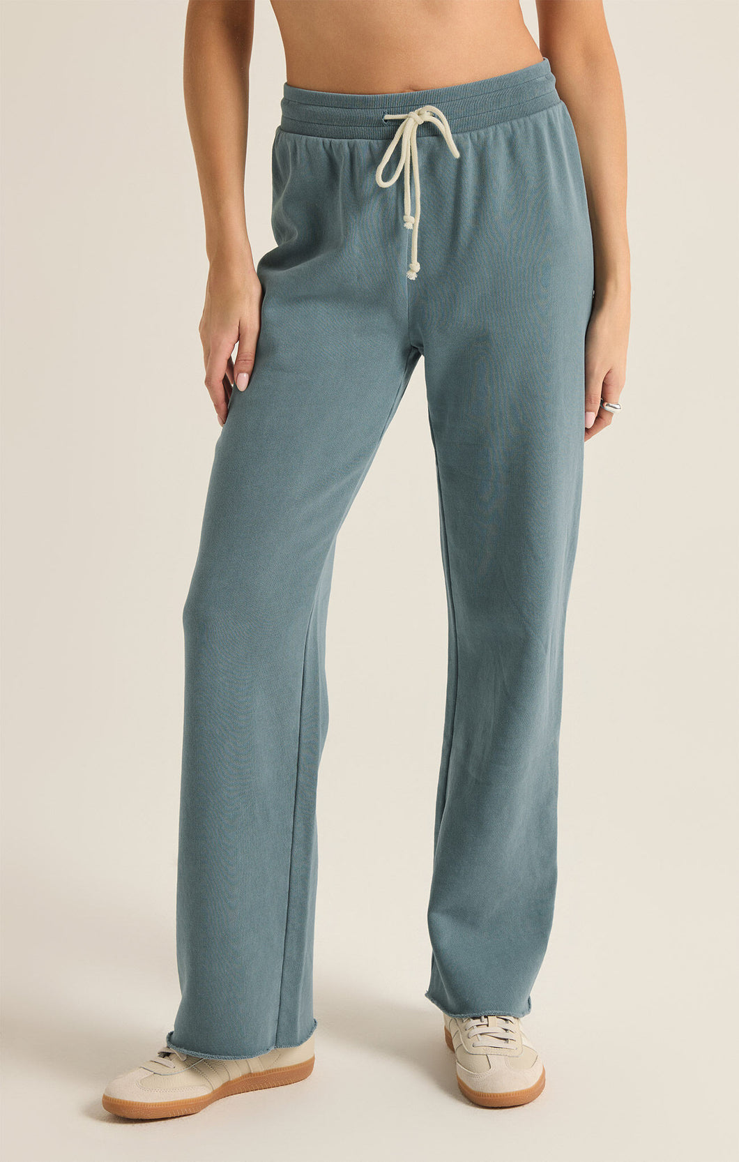 Z Supply Layton Sweatpant -Oceanic Blue