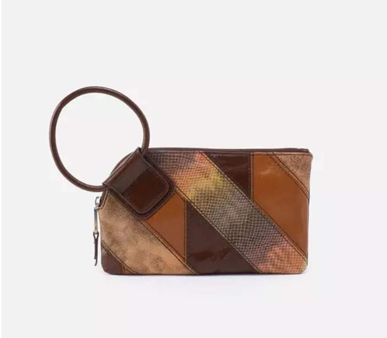 Hobo Sable Wristlet -Mocha