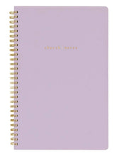 Load image into Gallery viewer, Church Notes Notebook w/ Maps -Lilac
