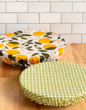 Load image into Gallery viewer, Paper Farm Press Orange Orchard Bowl Cover Set
