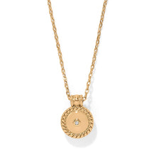 Load image into Gallery viewer, Brighton Illumina Celeste Dome Necklace -Gold
