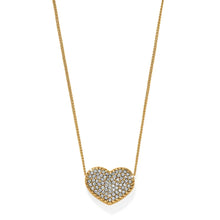 Load image into Gallery viewer, Brighton Illumina Celeste Heart Bold Necklace -Gold
