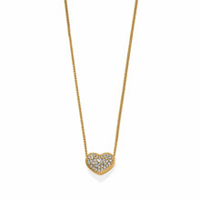 Load image into Gallery viewer, Brighton Illumina Celeste Heart Petite Necklace -Gold
