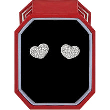 Load image into Gallery viewer, Brighton Illumina Celeste Heart Post Earrings in a Gift Box
