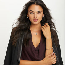 Load image into Gallery viewer, Brighton Infinity Sparkle Hoop Earrings
