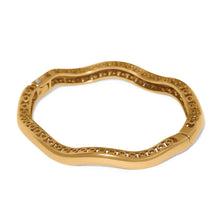 Load image into Gallery viewer, Brighton Inner Circle Slim Hinged Bangle -Gold
